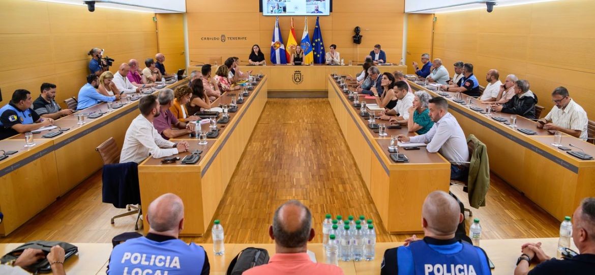 ReuniónmunicipalsimulacroerupciónTF